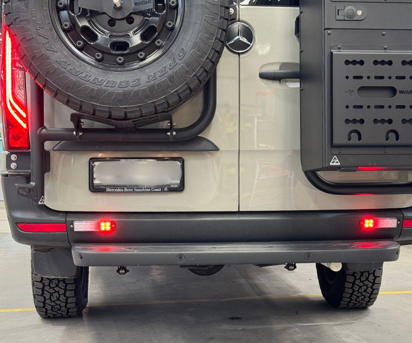 Mini Led Rear Brake Indicators Auxiliary LED Lights Kit (Tail, Brake, Indicator & Reverse ) – Weldbeat