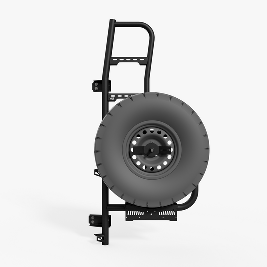 Adventure Ladder + Wheel Carrier - Mercedes Sprinter 906