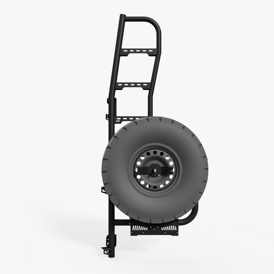Adventure Ladder + Wheel Carrier - Mercedes Sprinter 907