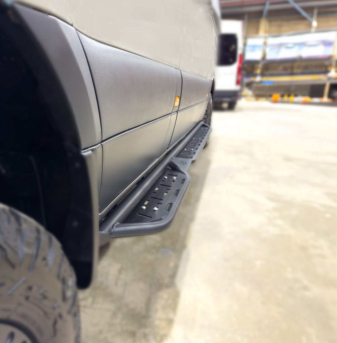 Upgrade Your Mercedes Sprinter Van with the aluminium Side Steps for ...