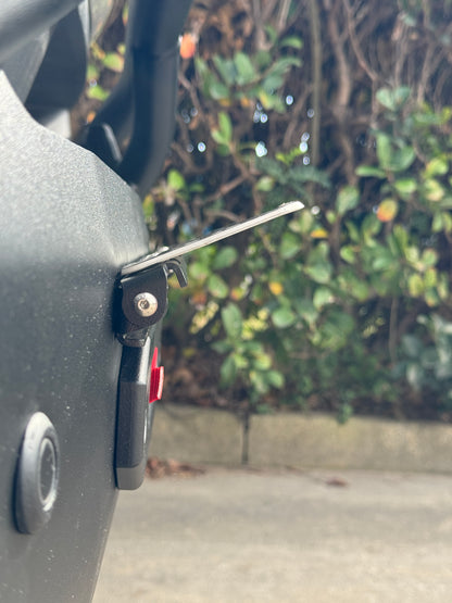 Flip-Up Number Plate Mounting Bracket